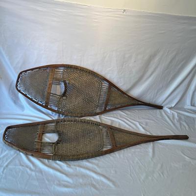Vintage Wooden Snow Shoes (DR-MG)