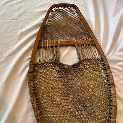 Vintage Wooden Snow Shoes (DR-MG)
