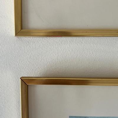 Nils Nilsson Skum Framed Chalk Drawing Prints (P-RG)