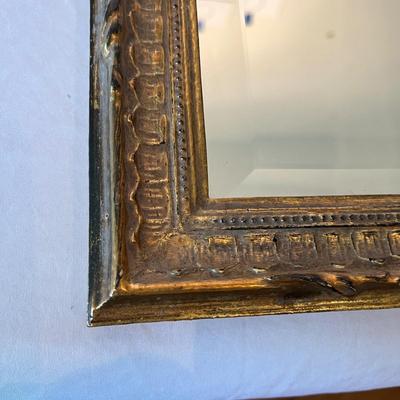 Pair of Carolina Mirror Company Wooden Framed Beveled Mirrors (O-MG)
