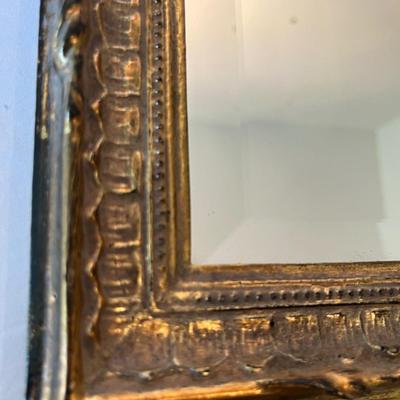Pair of Carolina Mirror Company Wooden Framed Beveled Mirrors (O-MG)