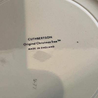 Cuthbertson Christmas Dishes (O-MG)