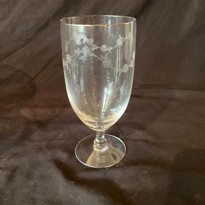 Fostoria Silver Rimmed Stemware (O-MG)