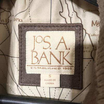 JOS. A. BANK ~ Men’s Small Brown Leather Jacket