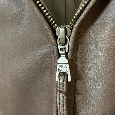 JOS. A. BANK ~ Men’s Small Brown Leather Jacket