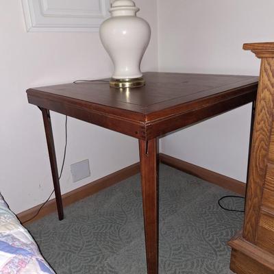 Foldable Wood Card table