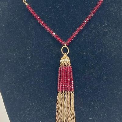 Tassel Pendant Necklace