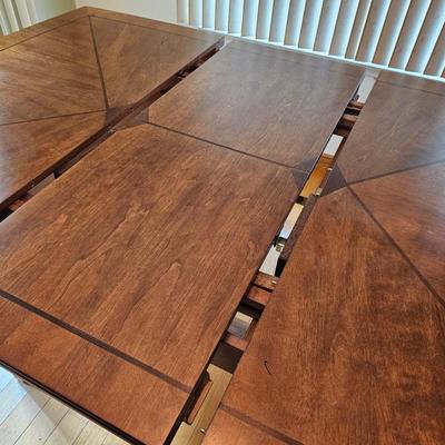 Tall Boy Dining Table with Six Chairs (DR-JS)