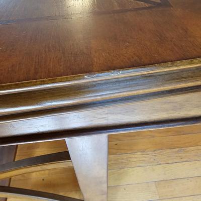 Tall Boy Dining Table with Six Chairs (DR-JS)