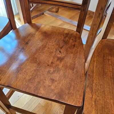 Tall Boy Dining Table with Six Chairs (DR-JS)