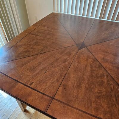 Tall Boy Dining Table with Six Chairs (DR-JS)