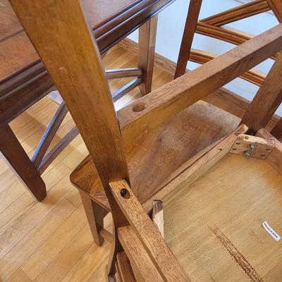 Tall Boy Dining Table with Six Chairs (DR-JS)