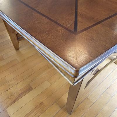 Tall Boy Dining Table with Six Chairs (DR-JS)