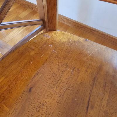 Tall Boy Dining Table with Six Chairs (DR-JS)