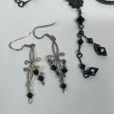 Jewelry Lot - 2 necklaces, Earrings, Bracelet
