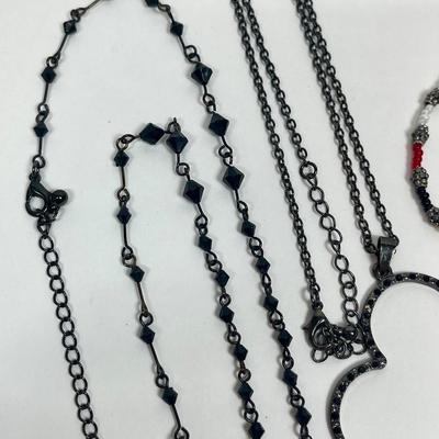 Jewelry Lot - 2 necklaces, Earrings, Bracelet