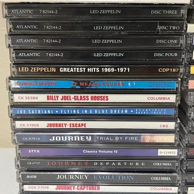 150 Classic Rock CD's ~ Led Zeppelin, Journey, Van Halen, Aerosmith, ETC