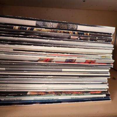 Assortment Of Books & Woodworking Magazines Door 8