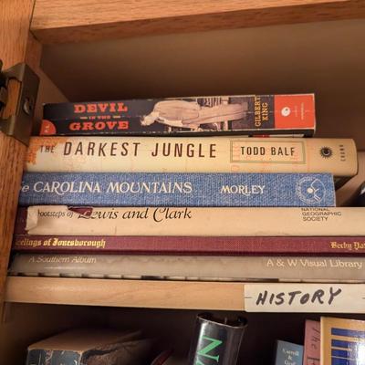 Assortment Of Books & Wood turning Books Door 7