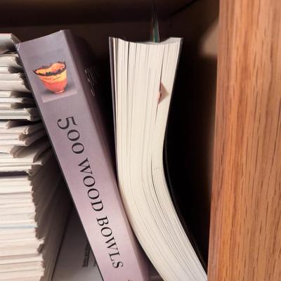 Assortment Of Books & Wood turning Books Door 7