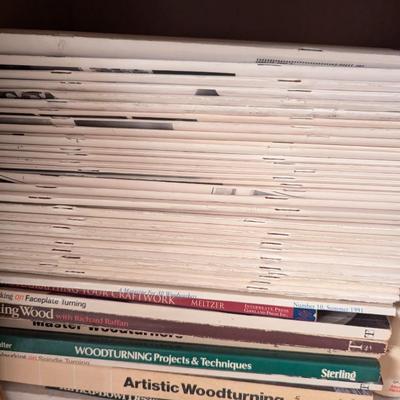 Assortment Of Books & Wood turning Books Door 7