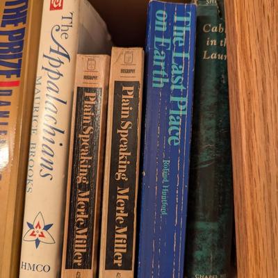 Assortment Of Books & Wood turning Books Door 7