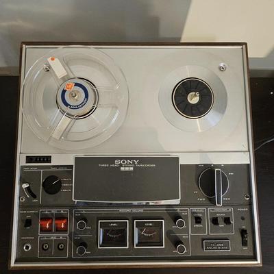 Sony Three Head Stereo Reel to Reel Tapecorder & More (P-JS)