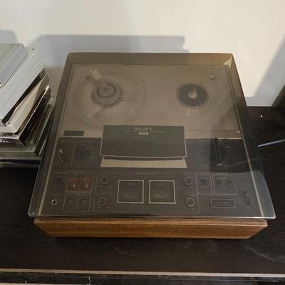 Sony Three Head Stereo Reel to Reel Tapecorder & More (P-JS)