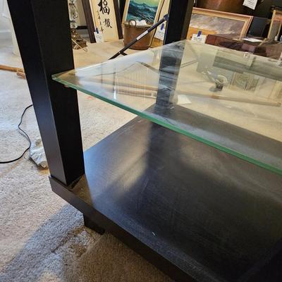 Two Shelf Low Entertainment Stand (P-JS)