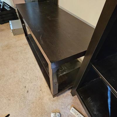 Two Shelf Low Entertainment Stand (P-JS)