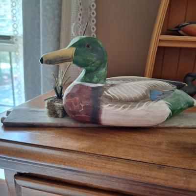 Mallard w/ reeds