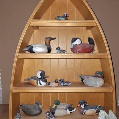 13 pc Duck lot with shelf