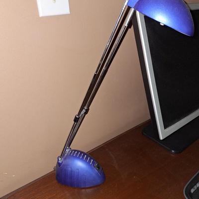 Blue Desk Lamp