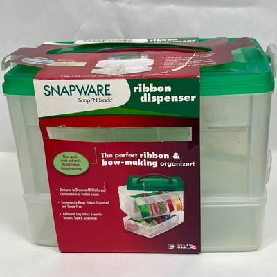Snapware Ribbon Dispenser Plastic Storage box