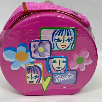 Barbie small case / snack box with expired candy inside