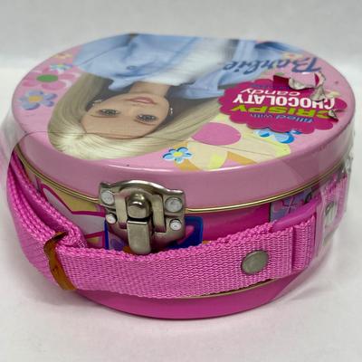 Barbie small case / snack box with expired candy inside