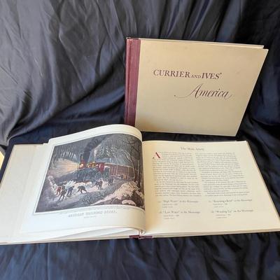 Currier & Ives coffee table book