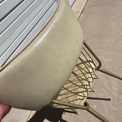 Brass colored kitchen chairs