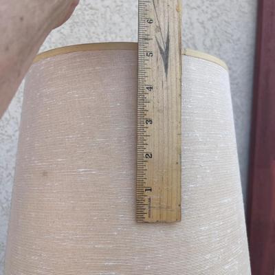 70s Great Cone shape shade lamp