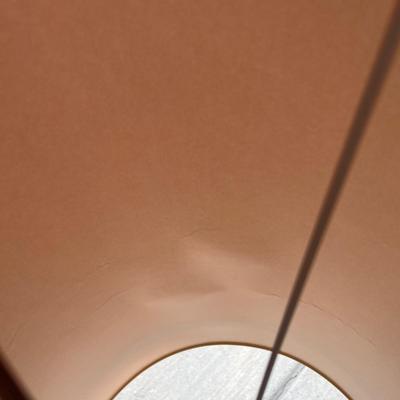 70s Great Cone shape shade lamp