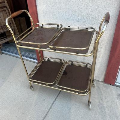 Brass Bar Cart