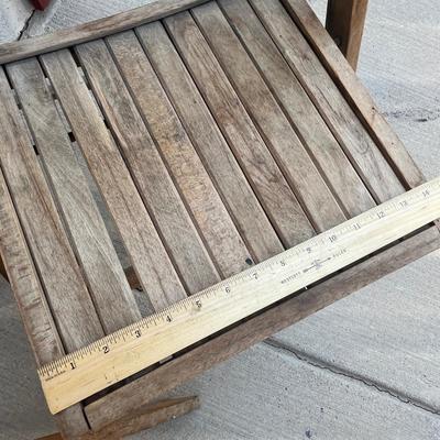 Wood Theater chairs