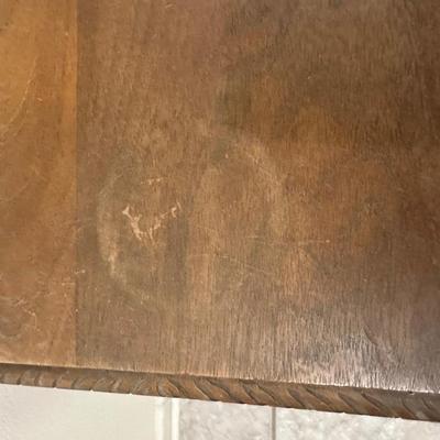 Vintage Oak Hall Table (See Description)