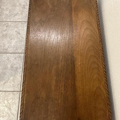 Vintage Oak Hall Table (See Description)