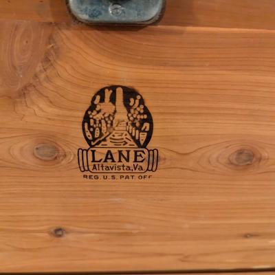 Antique Painted Lane Cedar Chest