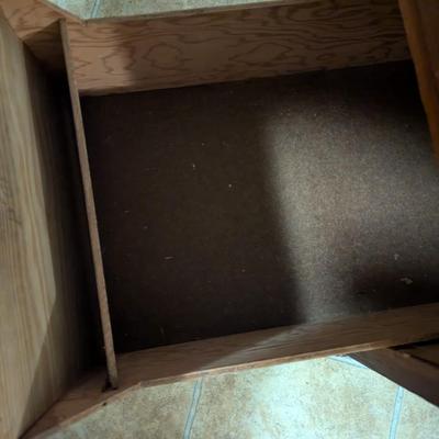 Solid Wood File Cabinet