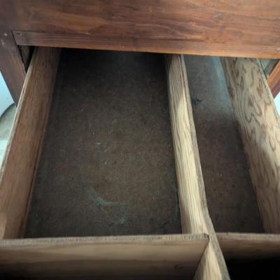 Solid Wood File Cabinet