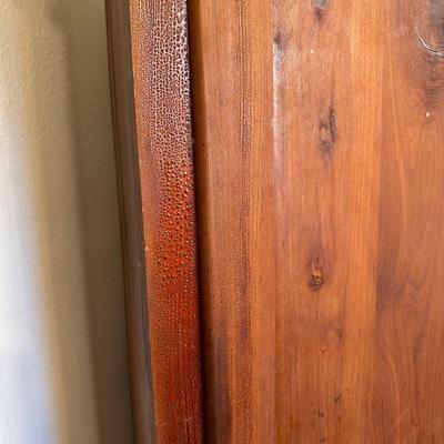 Vintage Cedar Wardrobe Armoire