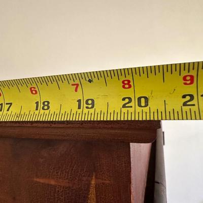 Vintage Cedar Wardrobe Armoire