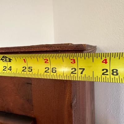 Vintage Cedar Wardrobe Armoire